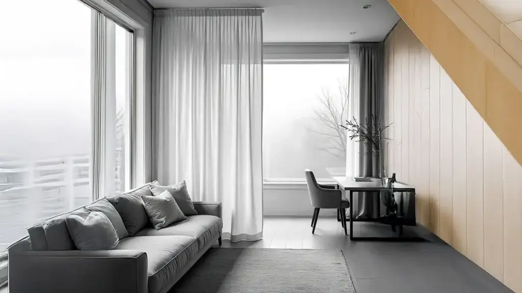 Living-Room-Unique-Partition-Design-Curtain-or-Fabric-Divide
