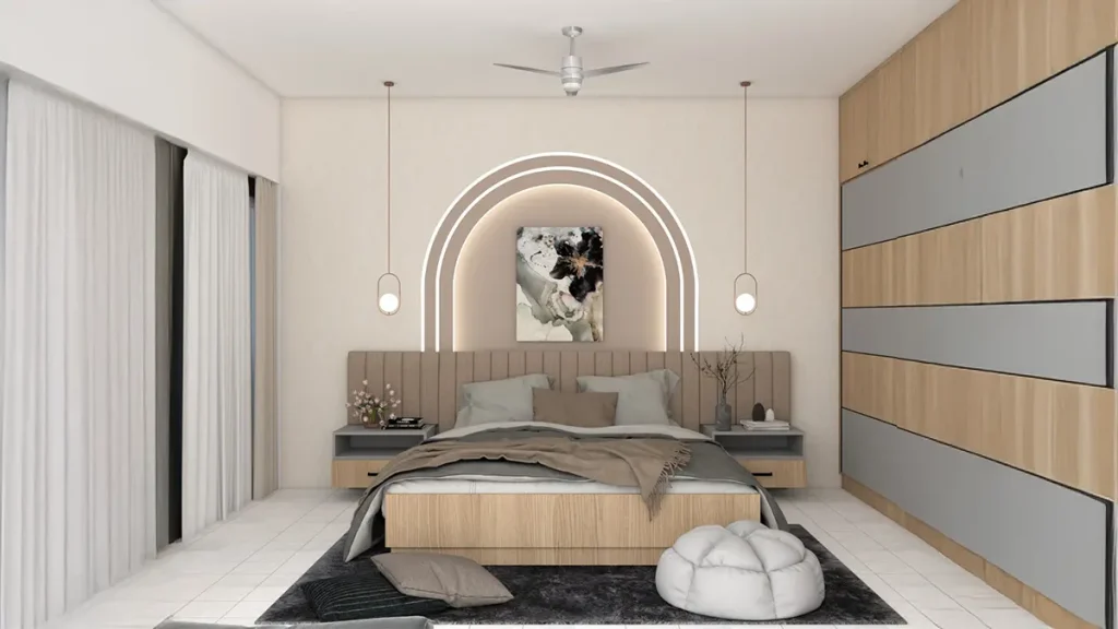 Master-Bedroom-Design-with-wardrobe