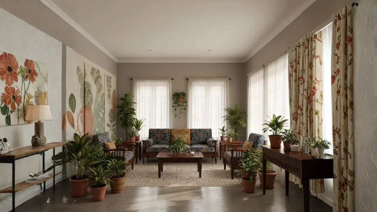 Biophilic Design wall colour combination