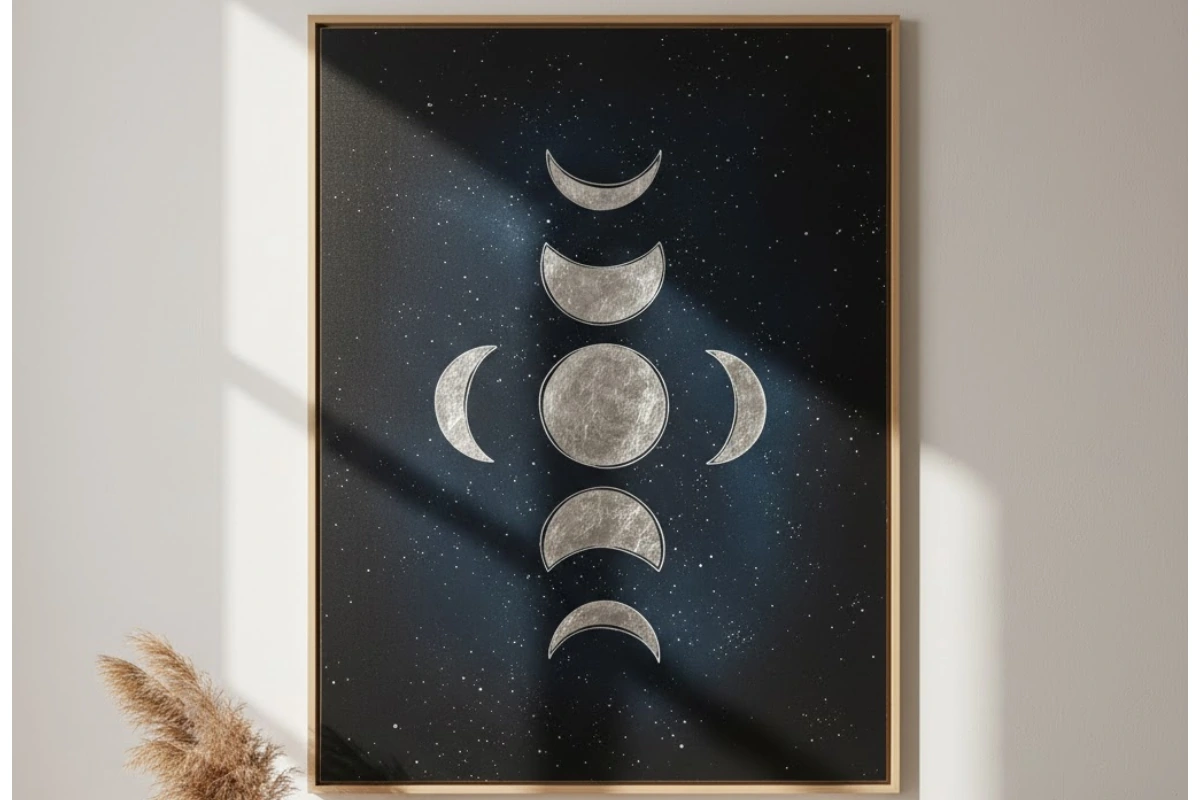Celestial Minimalism painting design ideas