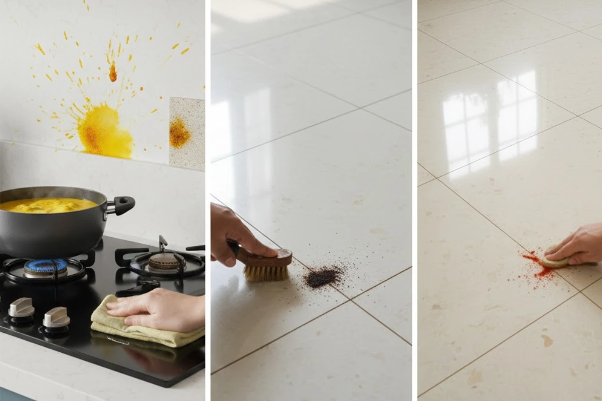 Checklist for kitchen tile design