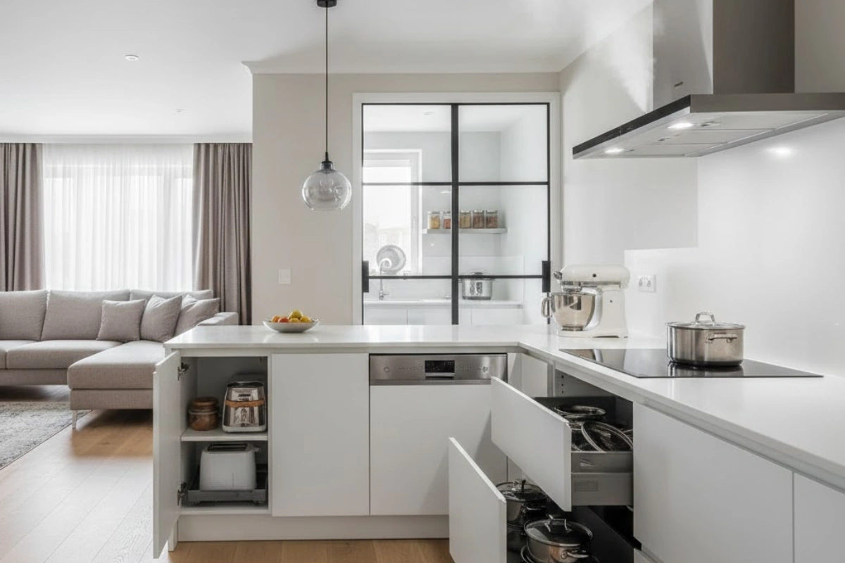 Dealing with Challenges for open kitchen design