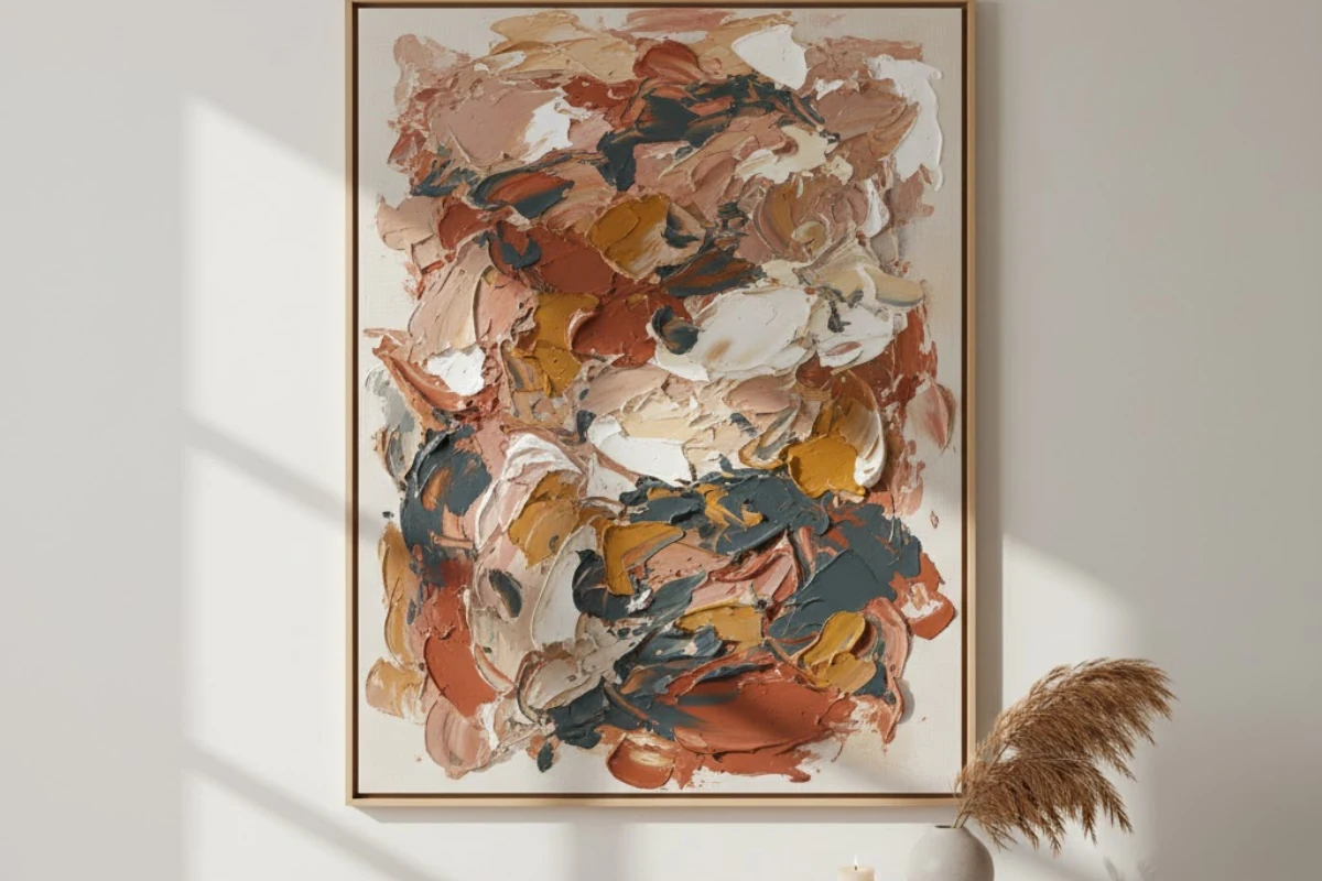 Joint Compound Art painting design idea