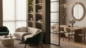 Modern Partition Design for Living Room-Desktop