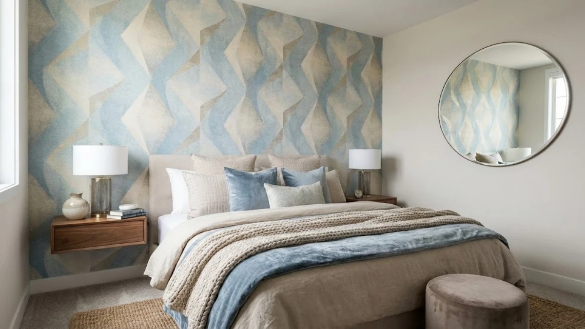 Biophilic wallpaer for wall design