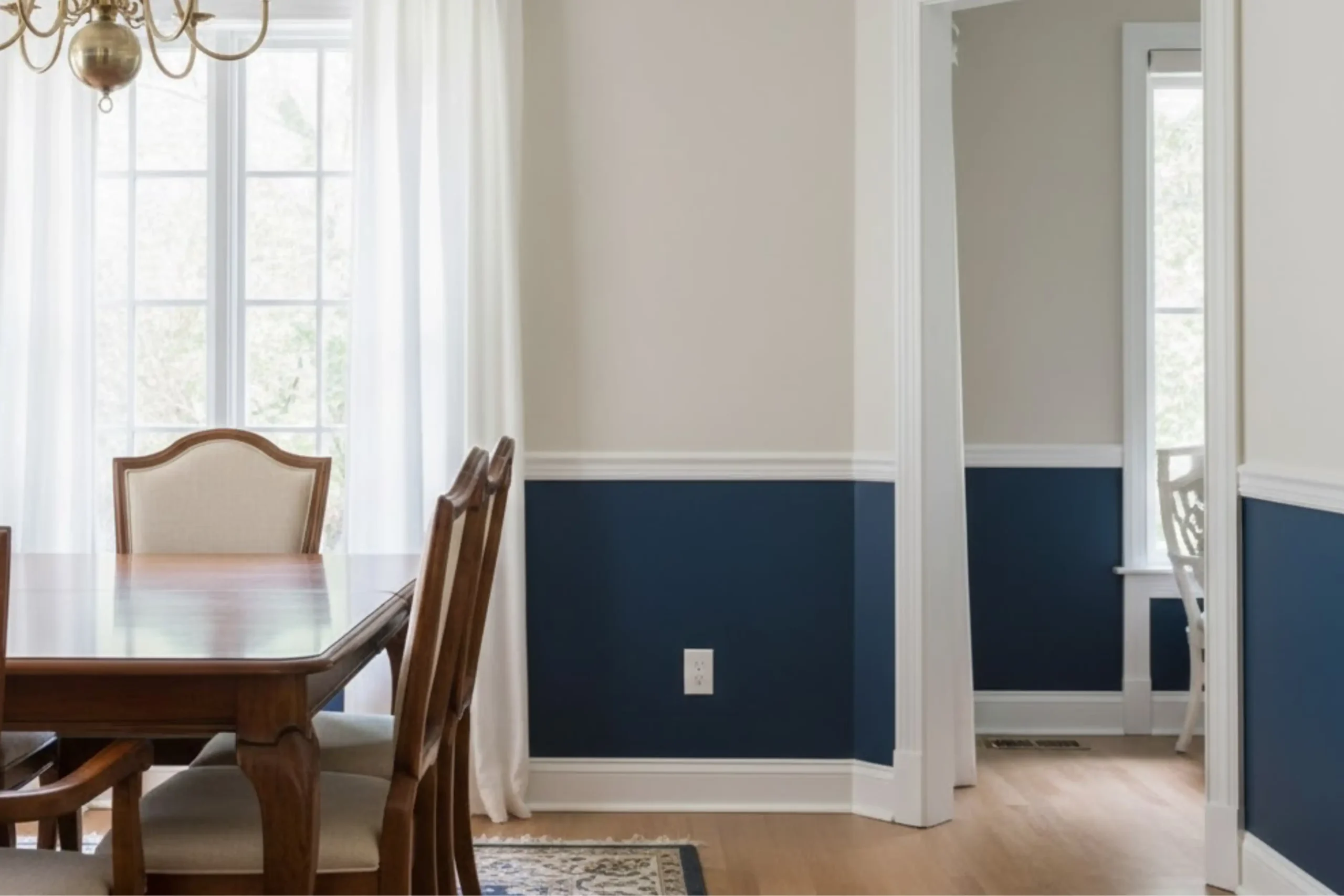Chair rail Moulding wall design