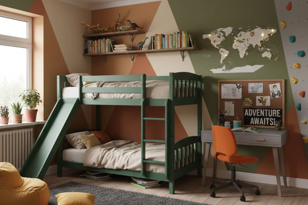 Child-room-design-featuring-space-saving-furniture-and-soft-colors