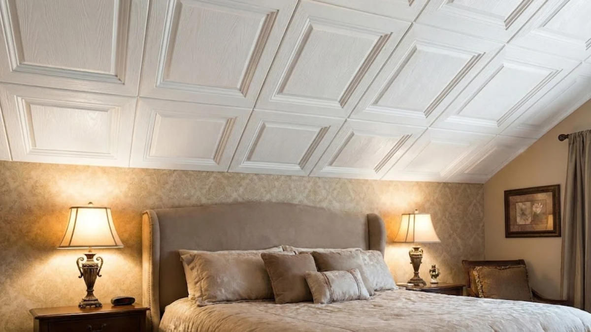 Coffered-ceiling-pvc-design-for-bedroom