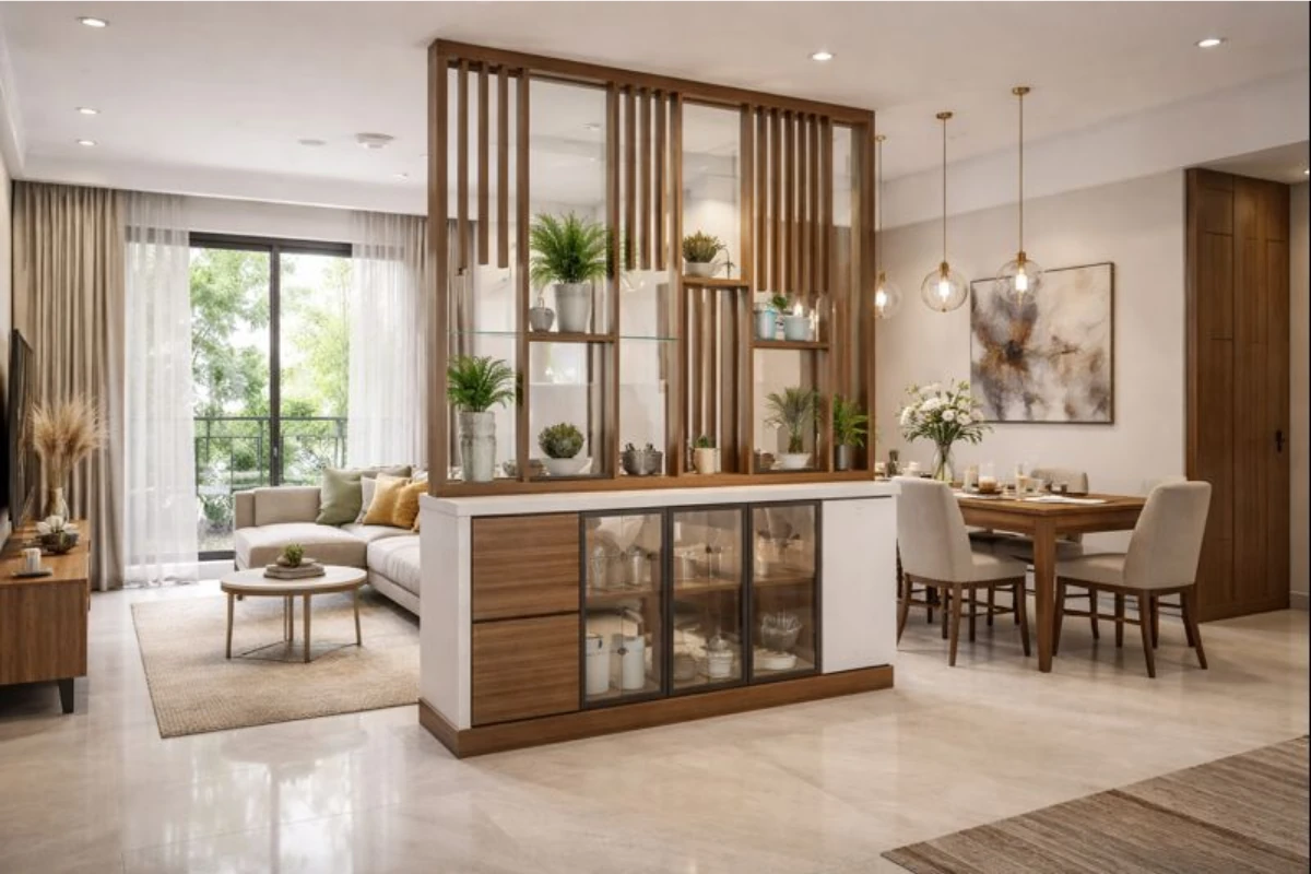 Tips for designing Partition between living and dining