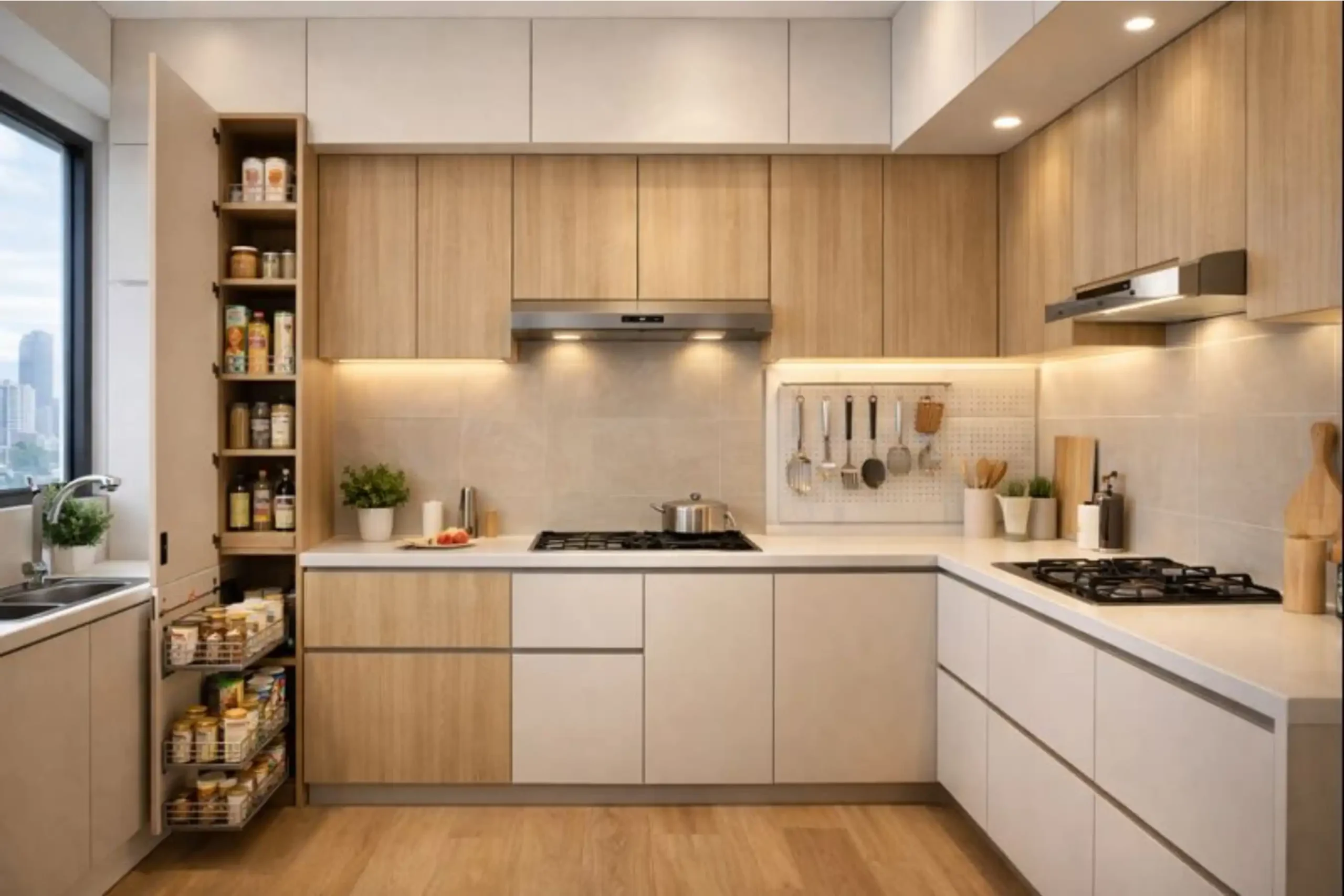 Smart Kitchens with Hidden Efficiency