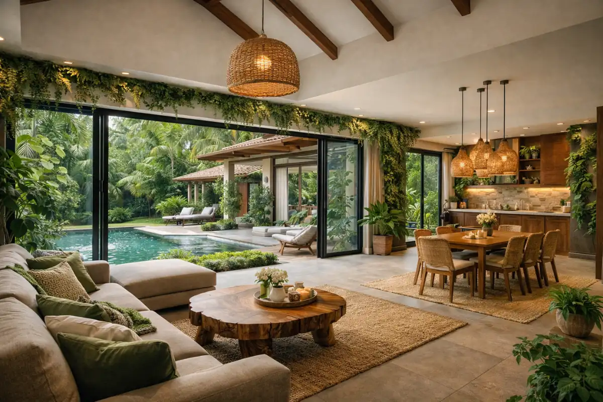 Biophilic Design for an Independent House or Villa