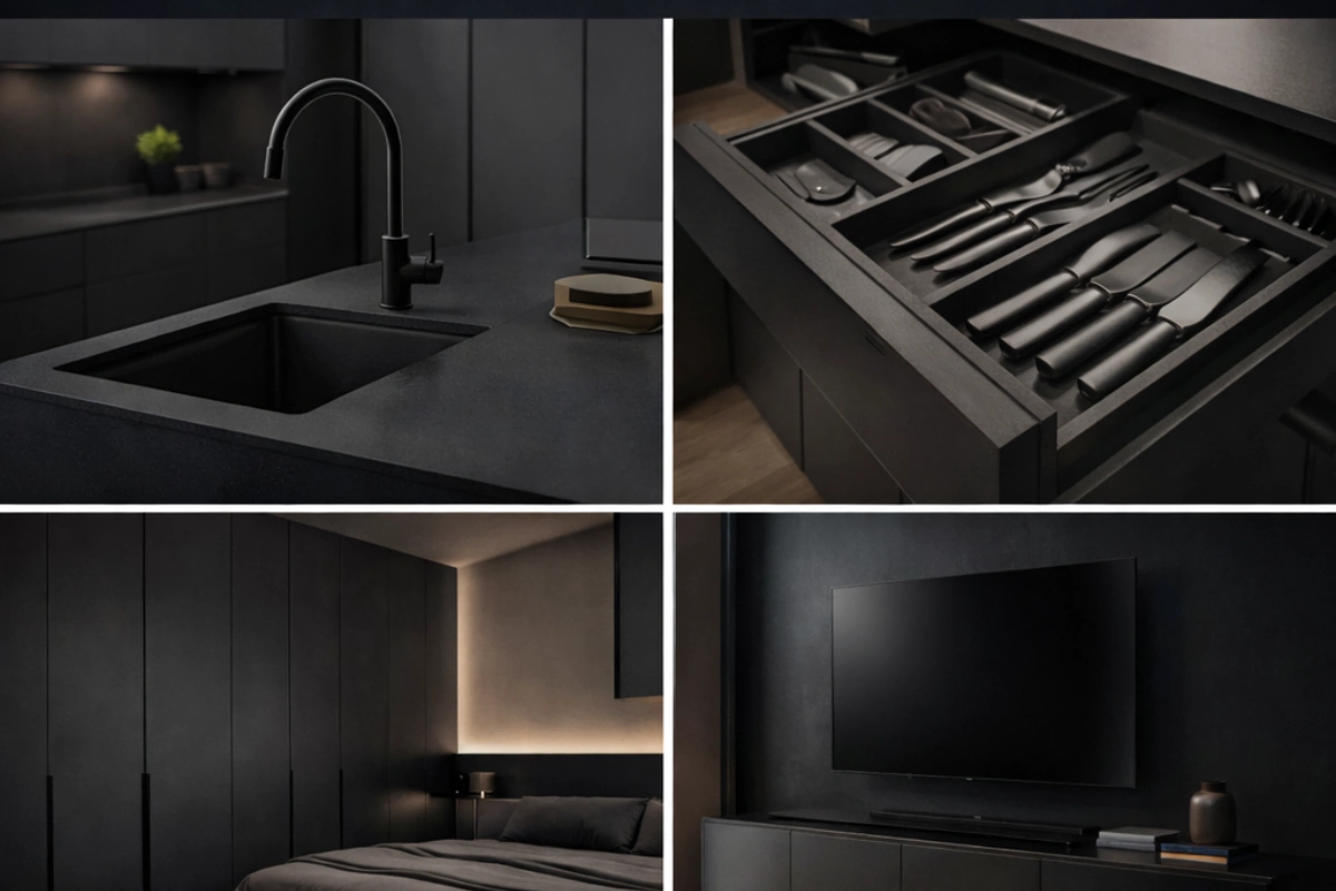 Interior Precision The Dark Mode Aesthetic