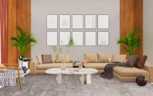 Fluted-wall-panels-living-room-design-with-a-biege-sofa-300x188