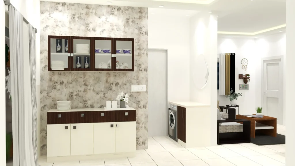 Functional-crockery-cabinet-design-with-smart-storage-solutions-1