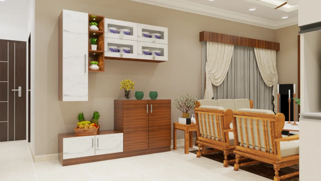 Modern-crockery-cupboard-design-for-compact-home-1