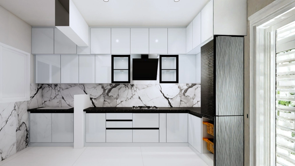 Modern-partition-design-with-half-wall-divider-in-contemporary-kitchen