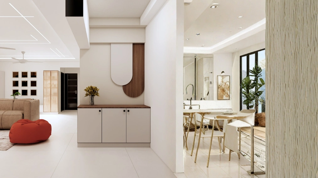 Space-saving-room-partition-design-with-subtle-wall-divider-and-storage