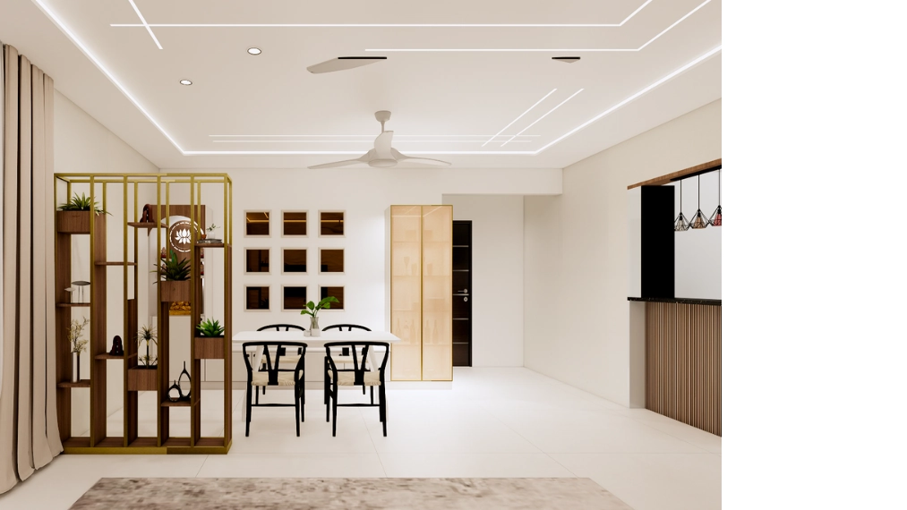 Stylish-partition-design-with-decorative-shelving-divider-chennai